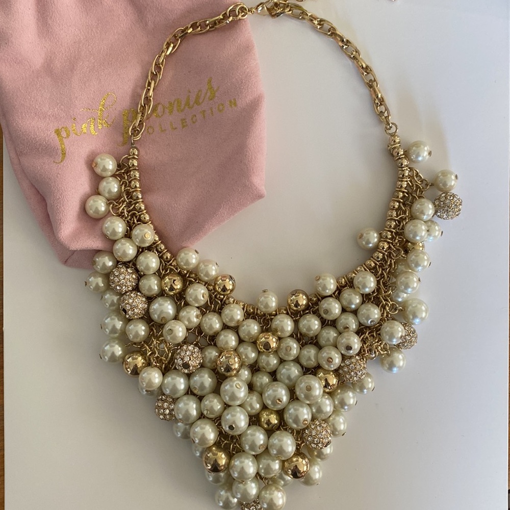 Pink Peonies Collection (by Rachel Parcell) pearl necklace